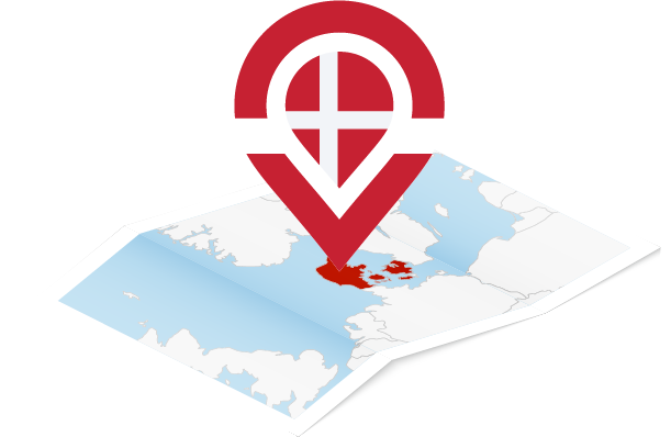 Karte-Dänemark-Logo